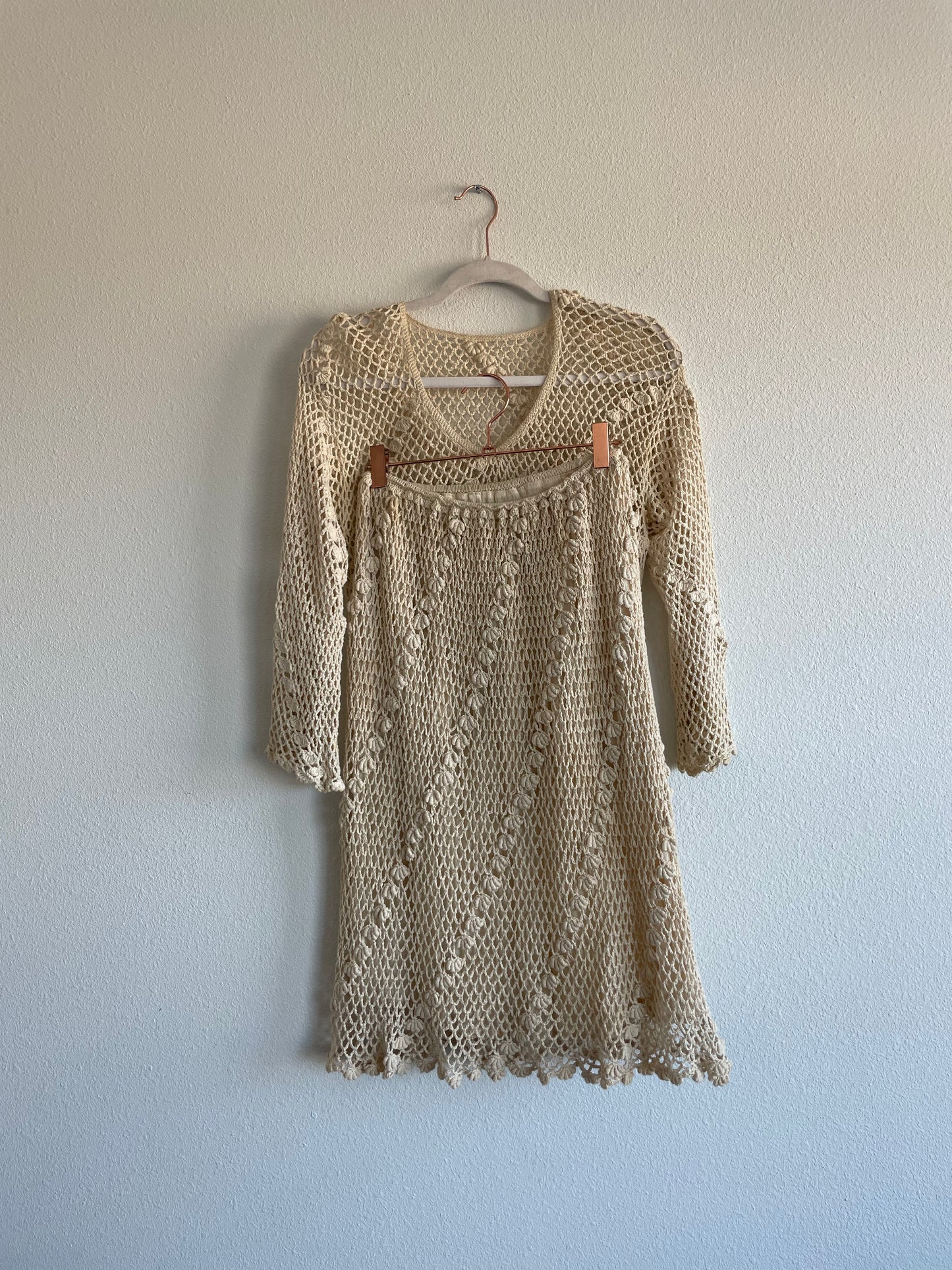 Crochet Top + Skirt SET