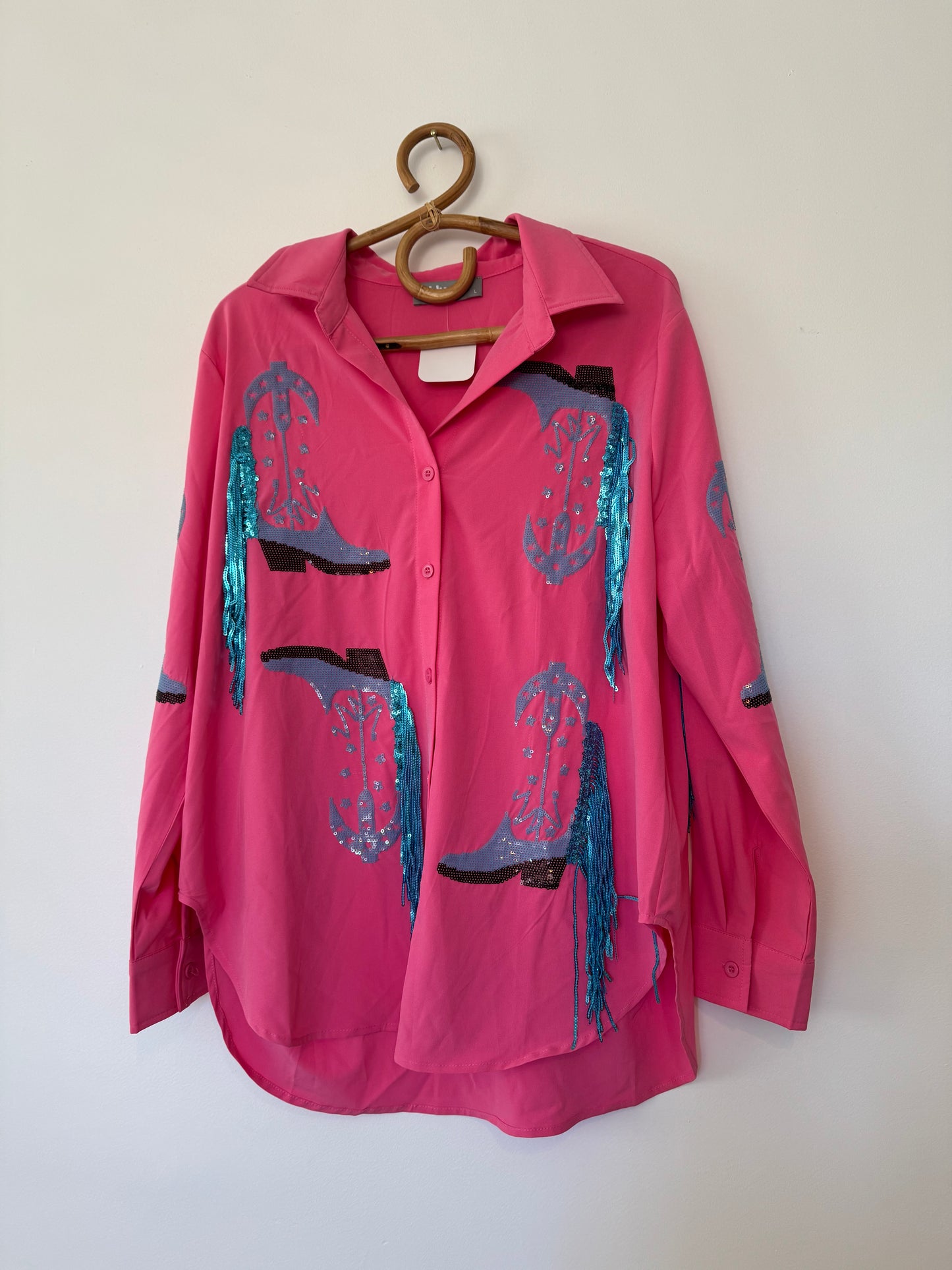 Western party top Sz L