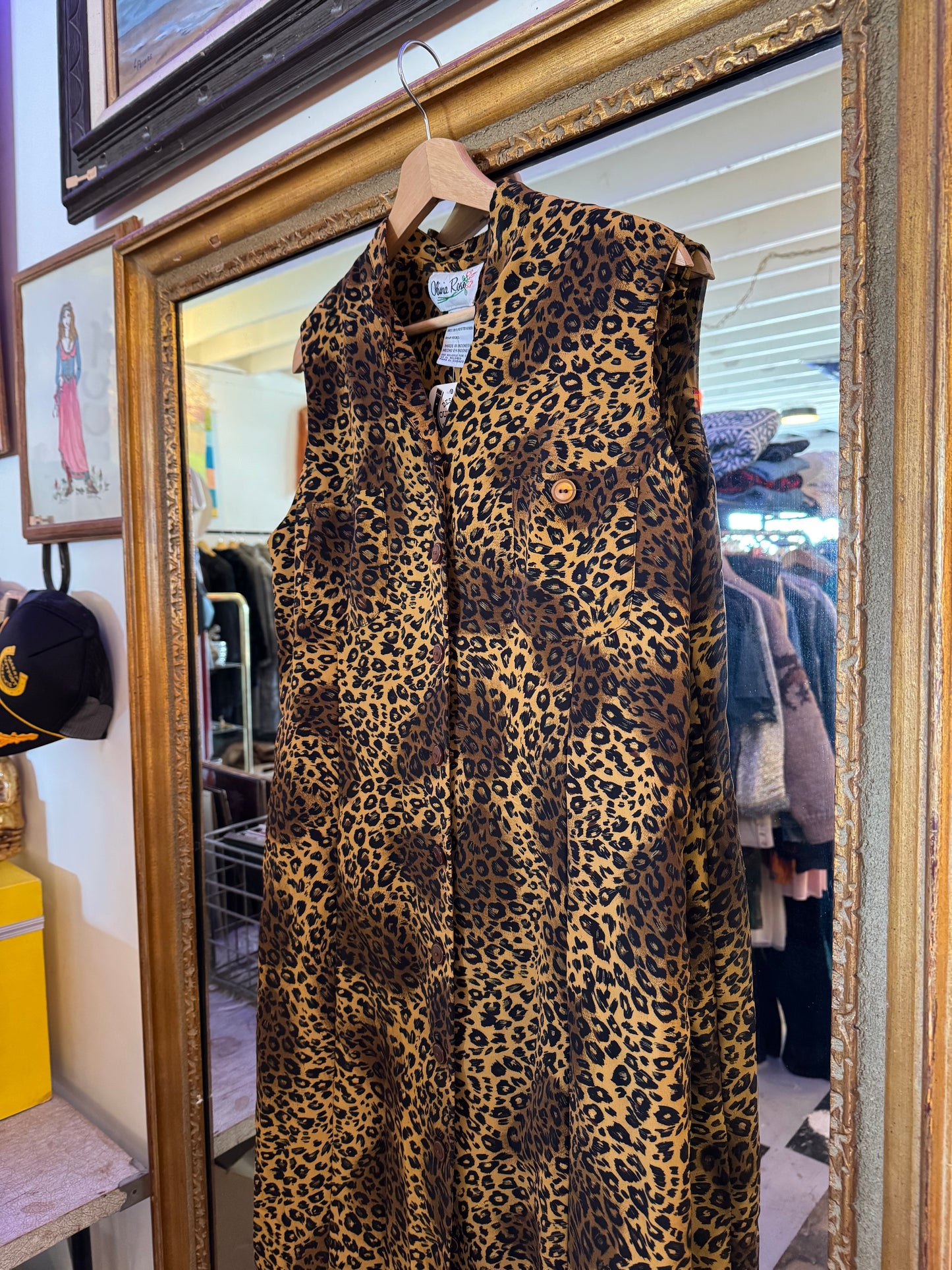 90s cheetah maxi Sz L