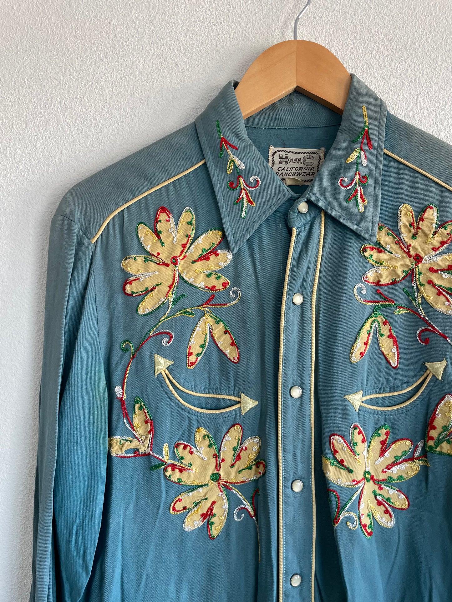 HBarC Embroidered Pearlsnap