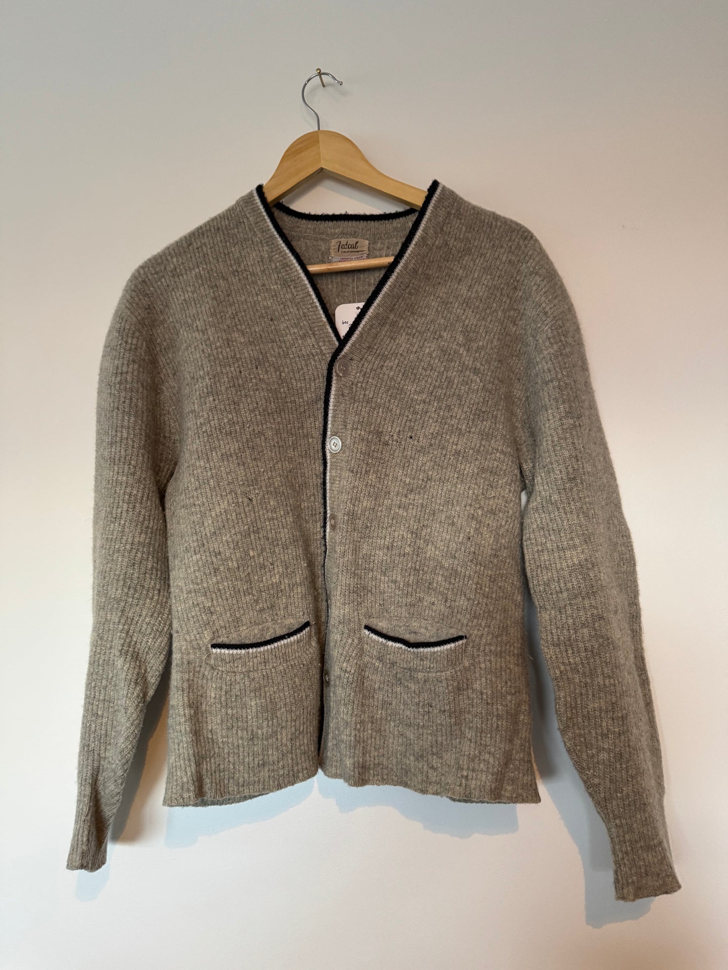 60s Cardigan AS IS Sz S-M