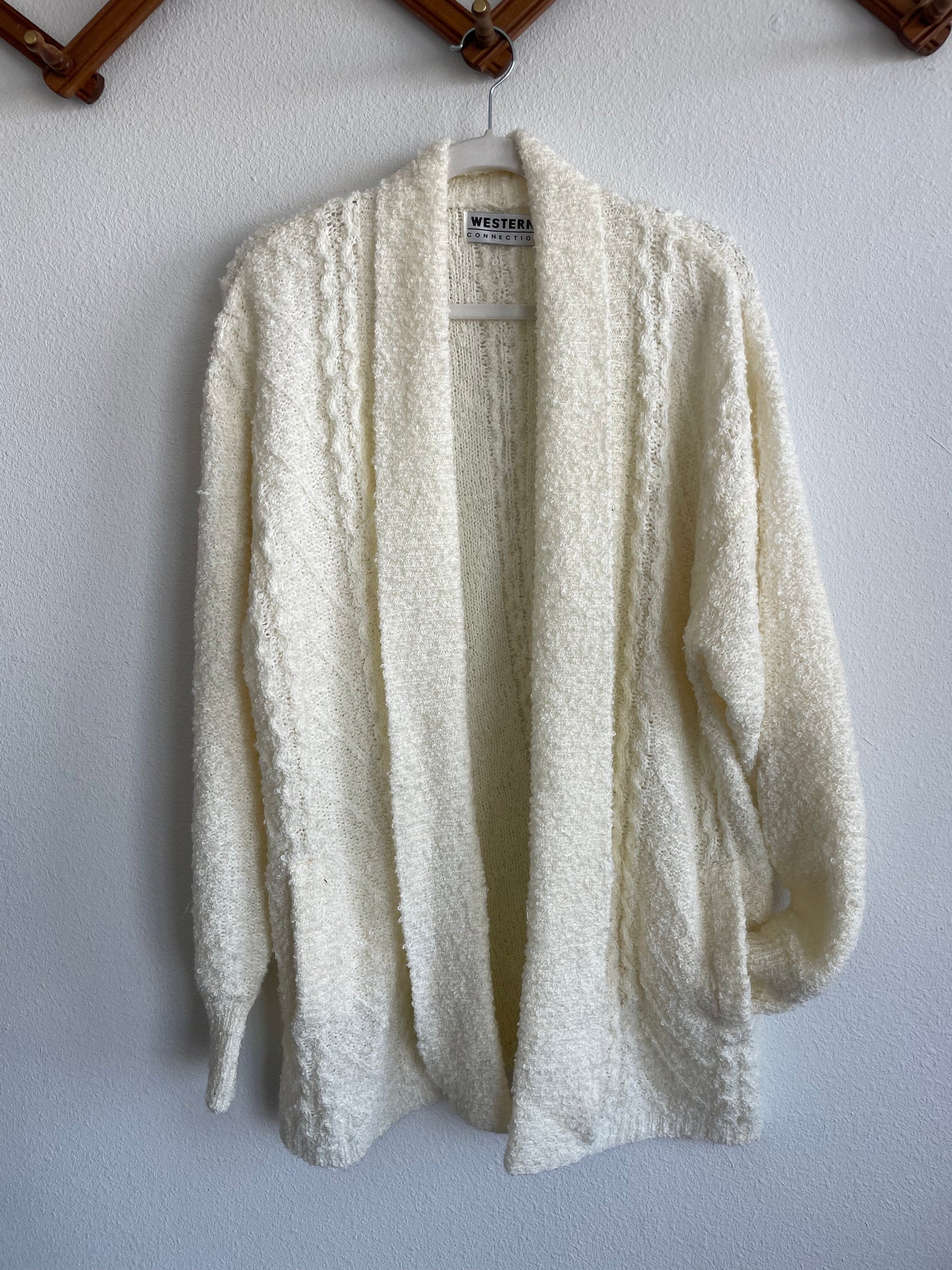 White Western Cardigan