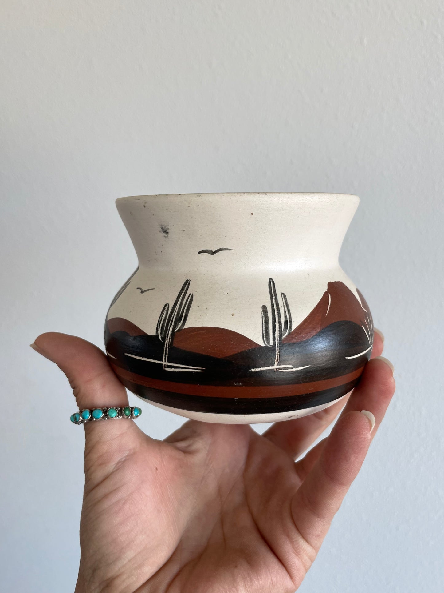 Vintage Cactus Vessel
