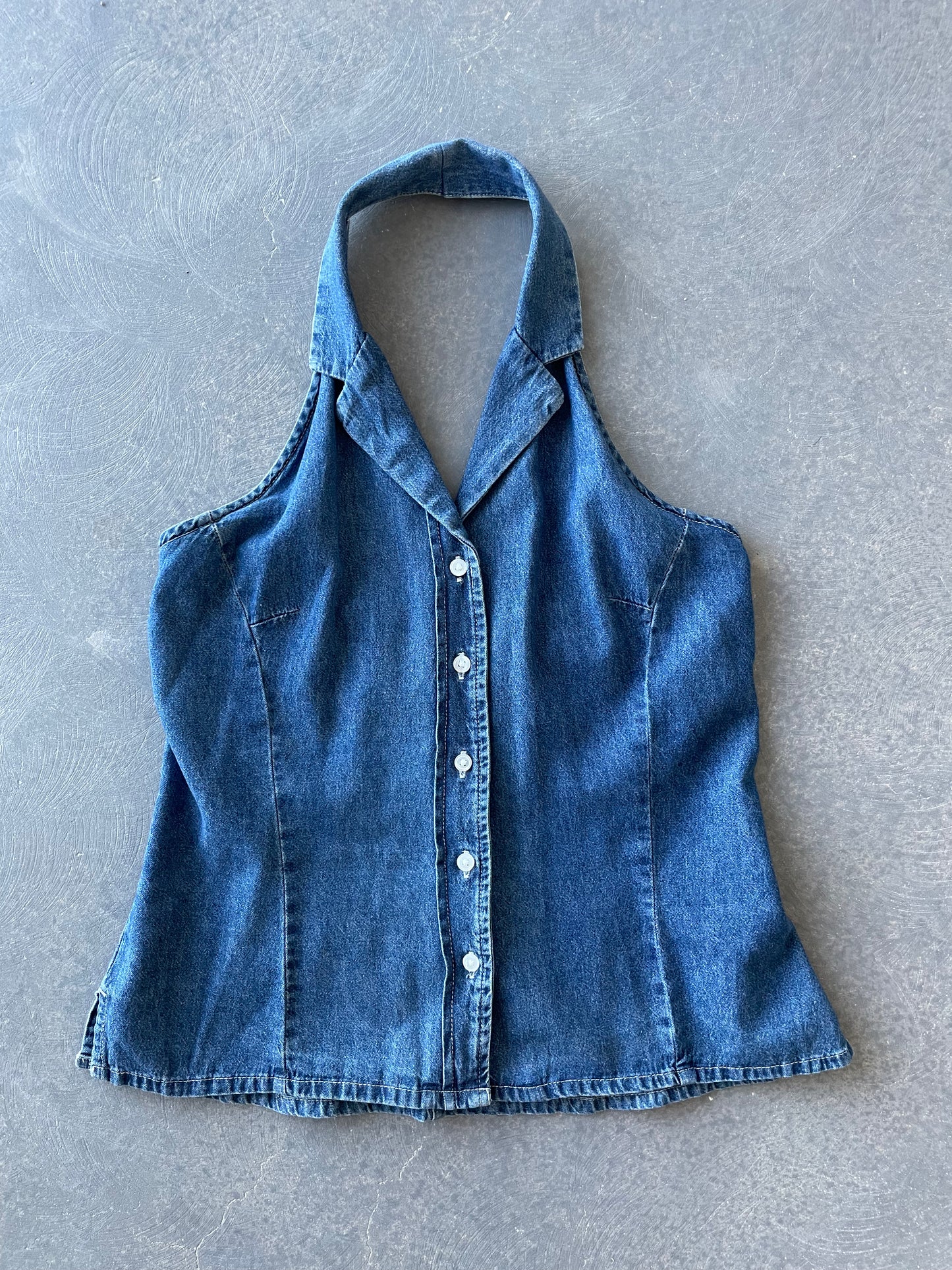 Vintage Denim Halter