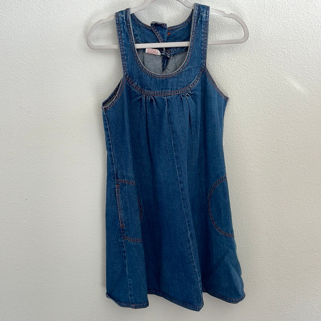 70s denim mini with pockets Sz M / L