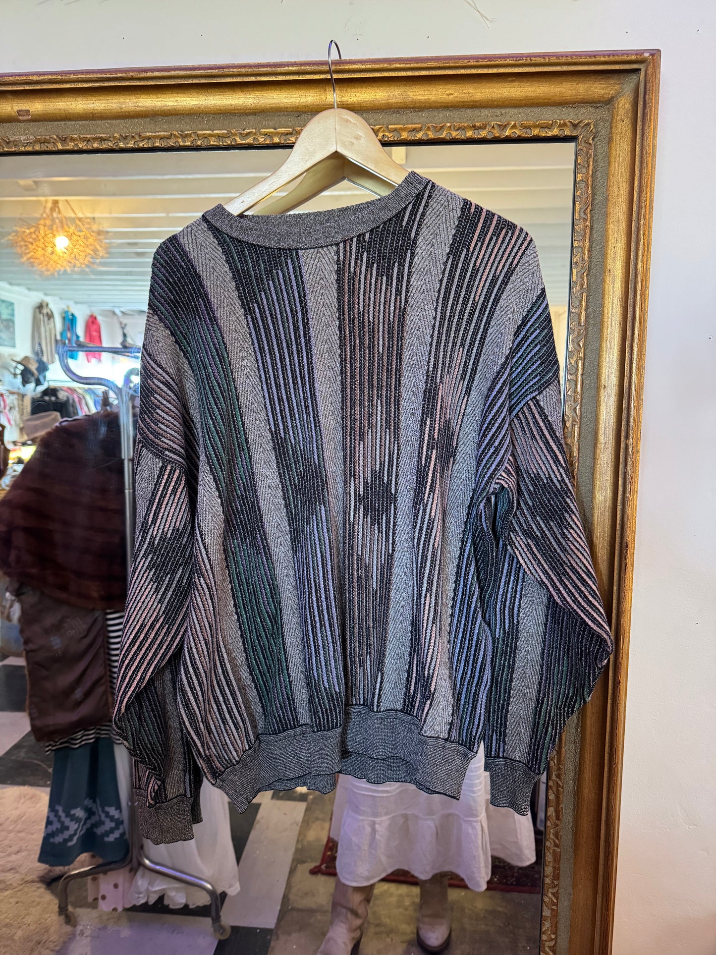 Vintage Southwestern Knit Sweater Sz L / XL