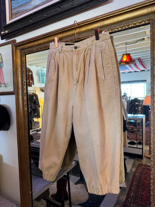 Vintage corduroy western trousers Sz 28