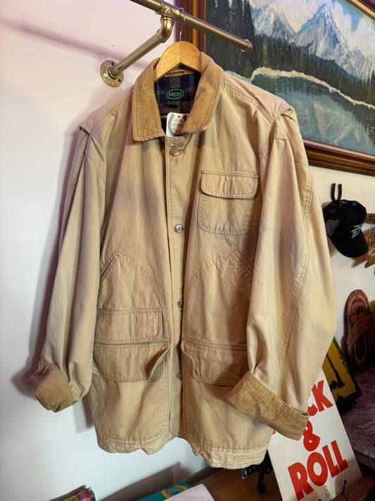 Vintage canvas barn coat Sz L