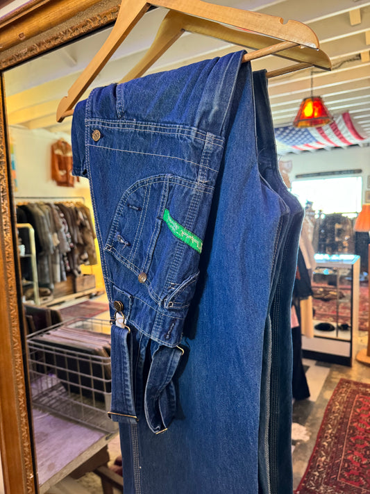 Vintage denim Liberty overalls Sz M-L