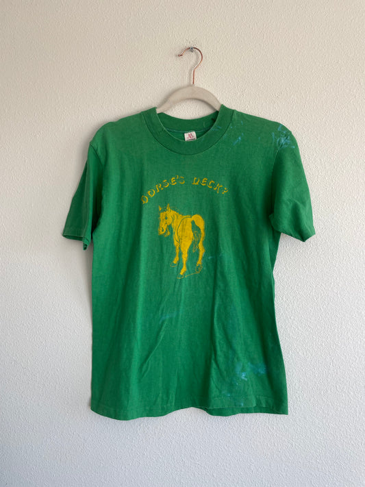 Vintage Single Stitch Horse Tee Sz S