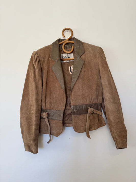 Vintage leather Wilson’s bomber Sz S