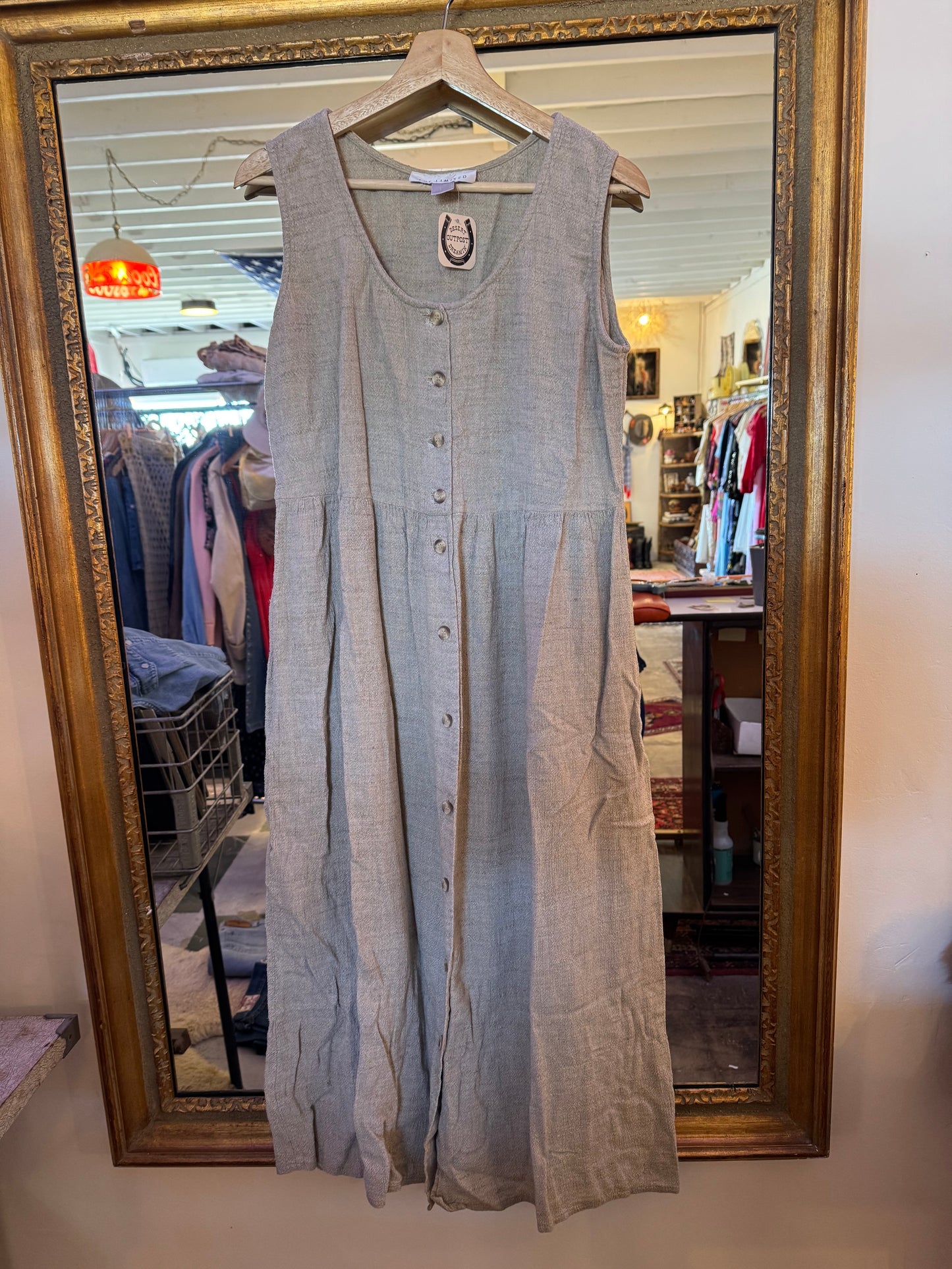Vintage Cotton desert dress Sz M / L