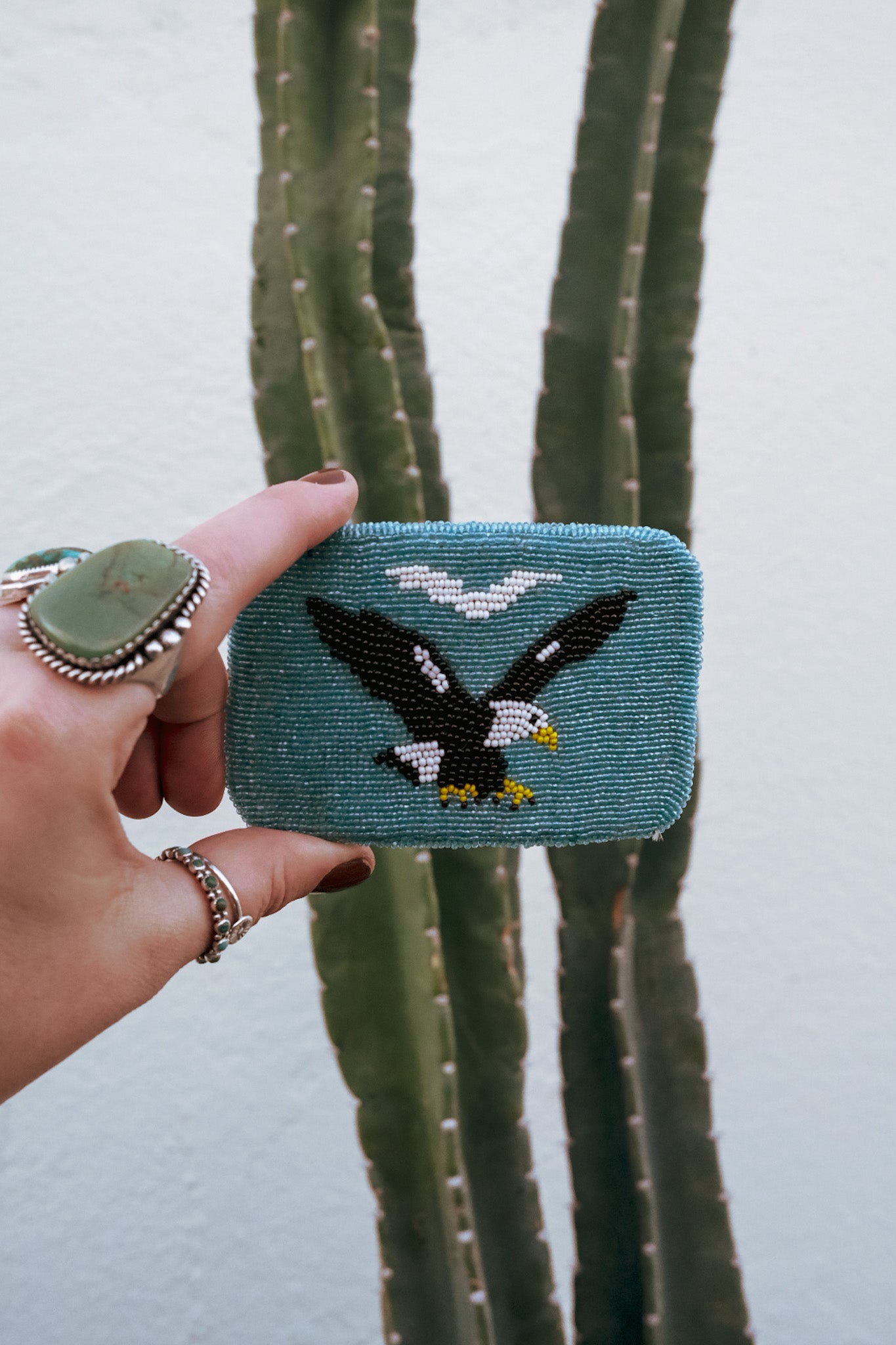 Vintage Handmade Native "Soaring Eagle" Buckle