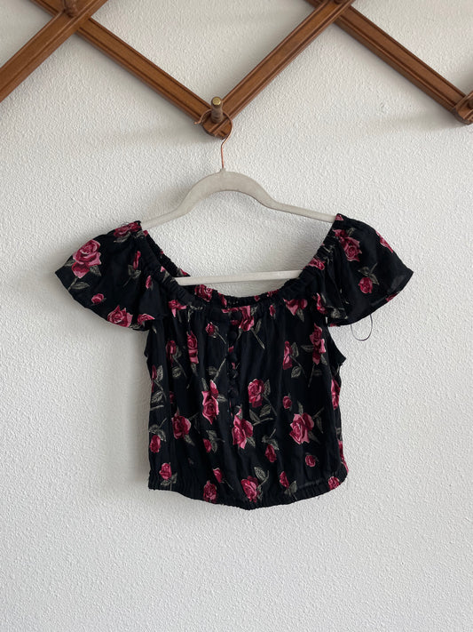 Rose Angie Top Sz S