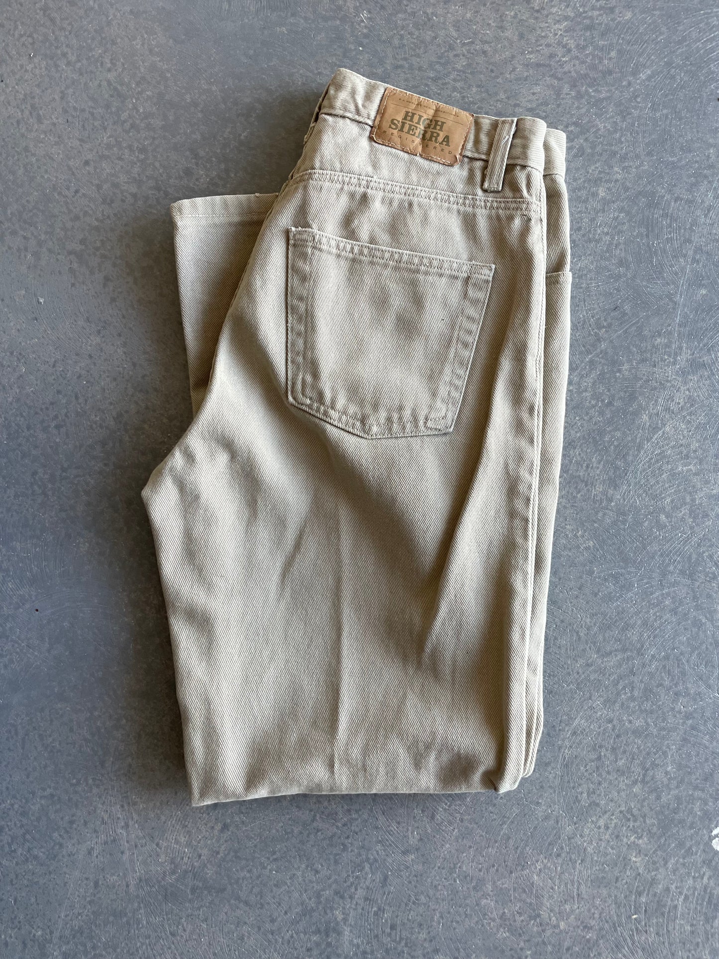 Tan High Sierra Denim Sz 31