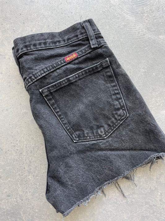 Vintage rustler black shorties Sz 30