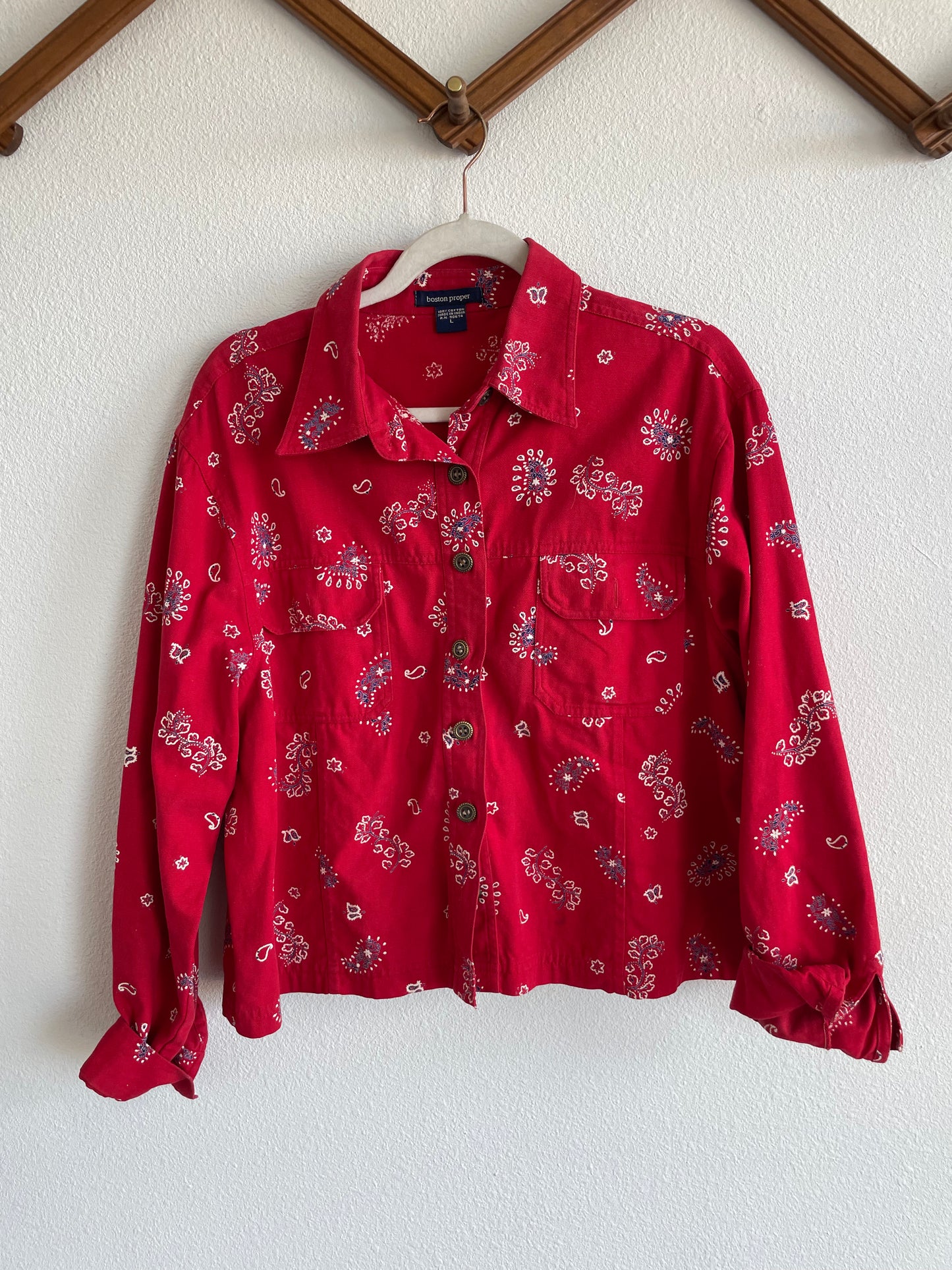 Vintage Bandana Jacket