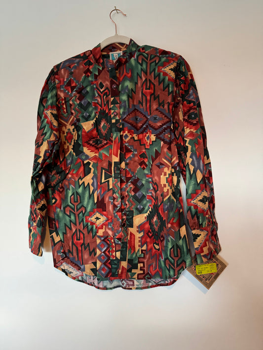 Vintage Deadstock Western Blouse Sz M - L