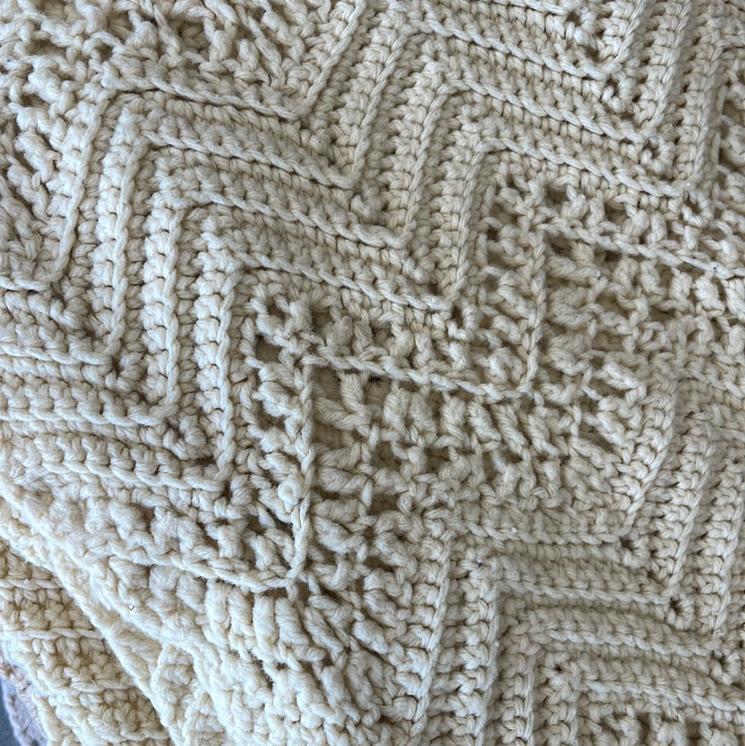 Vintage Afghan sand blanket