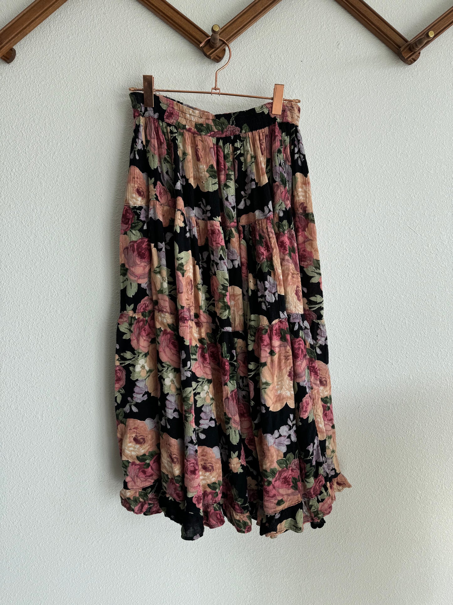 90s Starina Floral Skirt Sz S / M