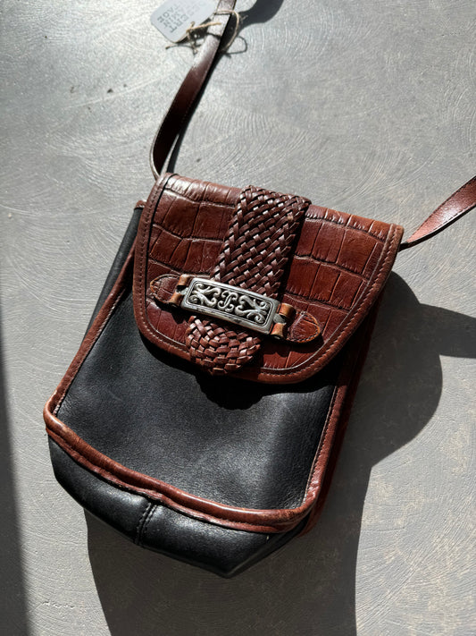 Vintage Leather Brighton Western Bag