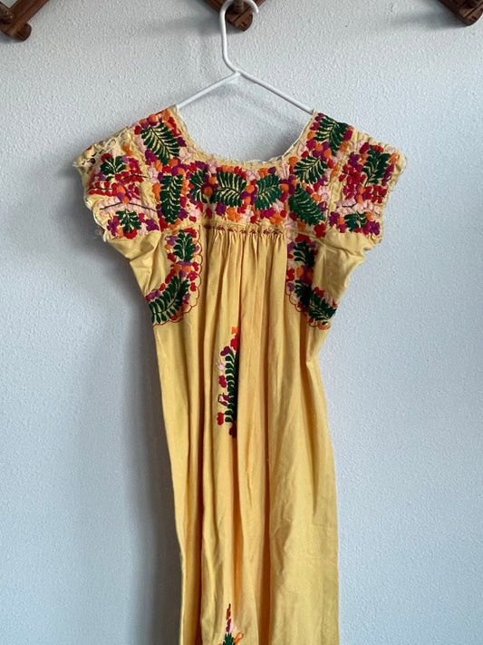 Vintage Oxacan Mexican Dress Sz S - M