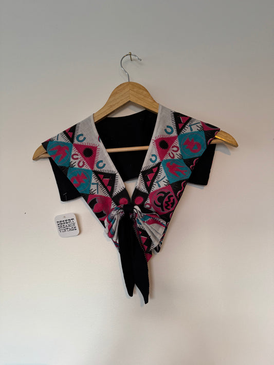 Vintage Bandana Capelet