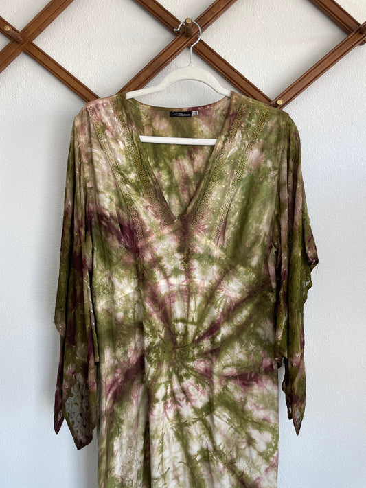 Vintage tie dye maxi Sz L