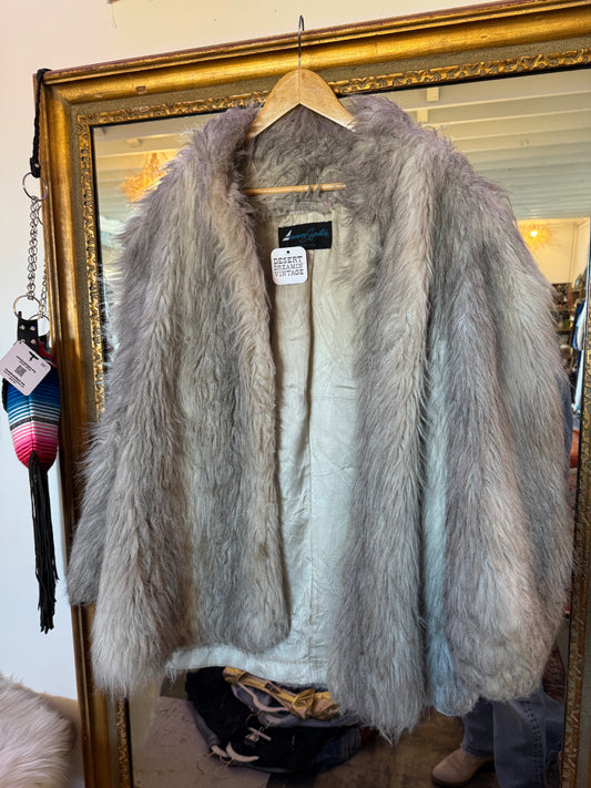 Vintage faux fur jacket