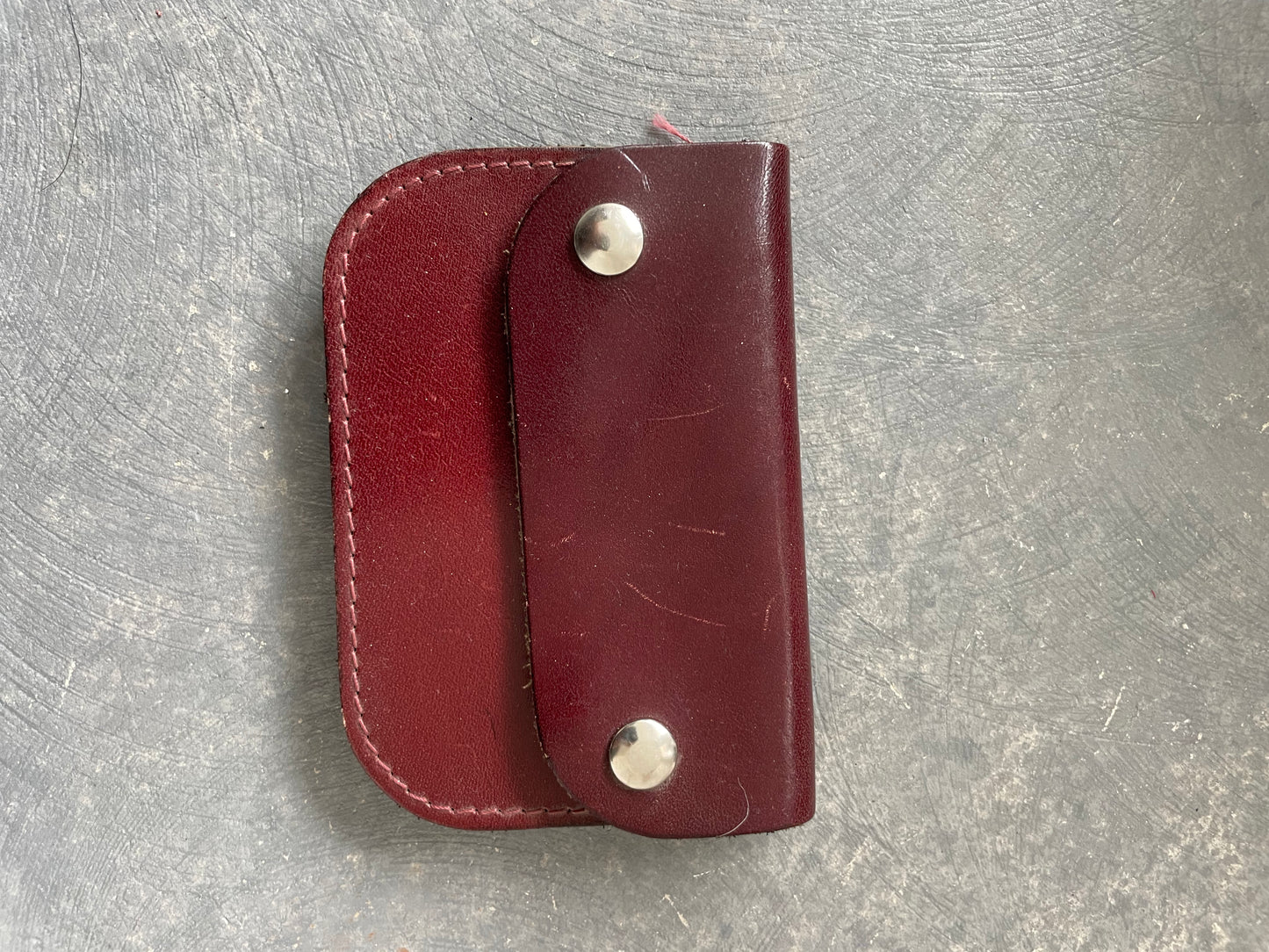 Leather Snap Wallet