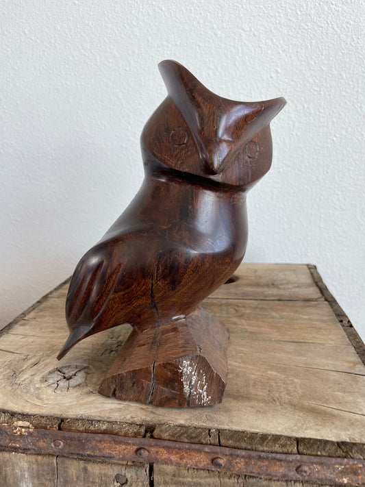 1970s Ironwood Owl