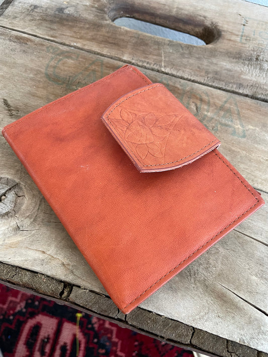 Vintage Leather Rust Wallet