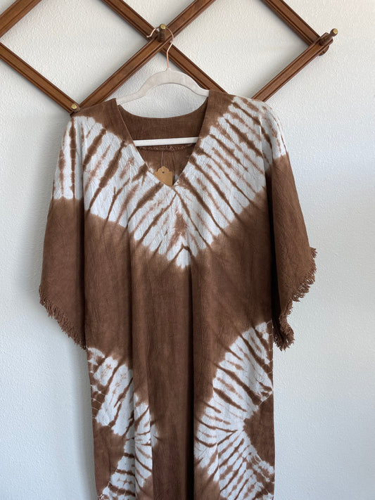 Vintage cotton boho maxi Sz S - M