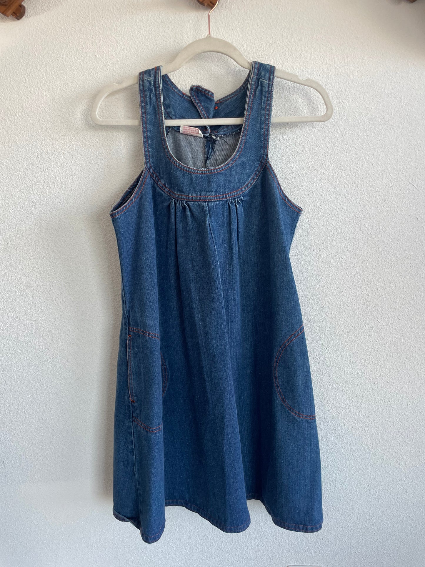 1970s Denim Mini w/ Pockets