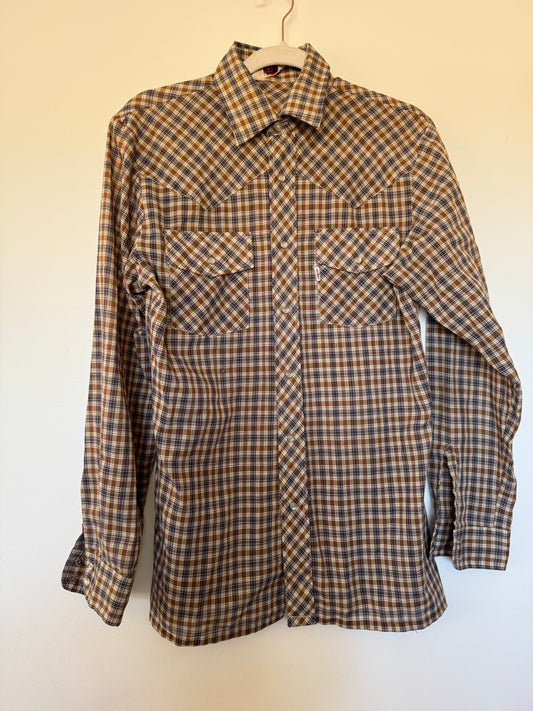 Vintage Levi plaid sz S / M