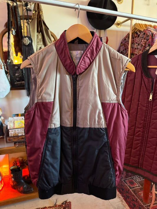 Vintage Puffer Vest Sz M / L