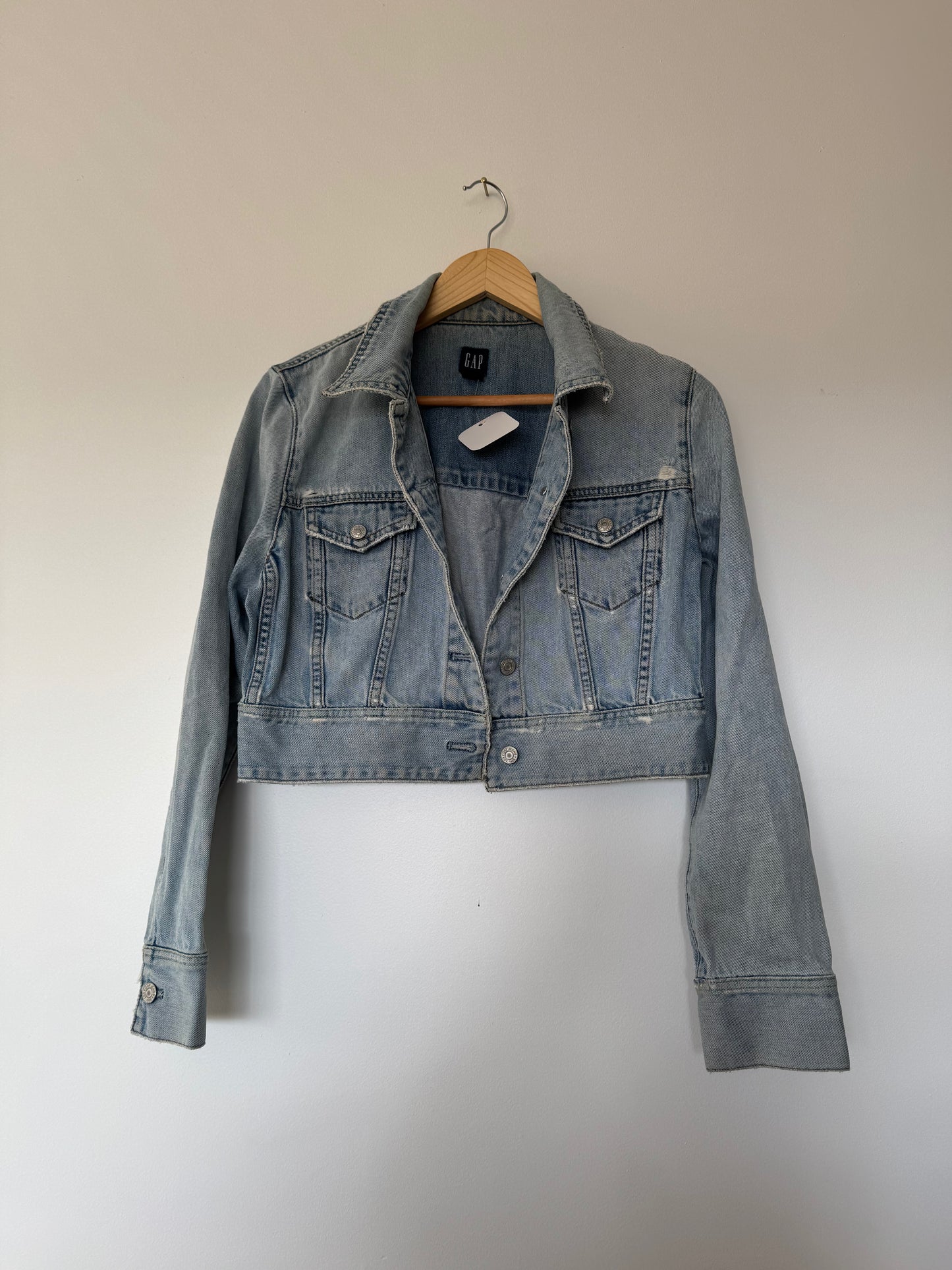 Vintage gap crop denim jacket Sz XS / S
