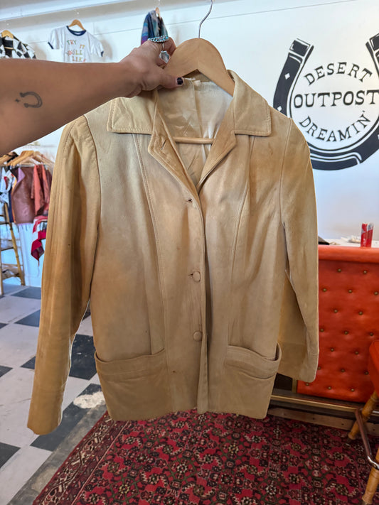 60s Suede Jacket “as is” Sz XS / S