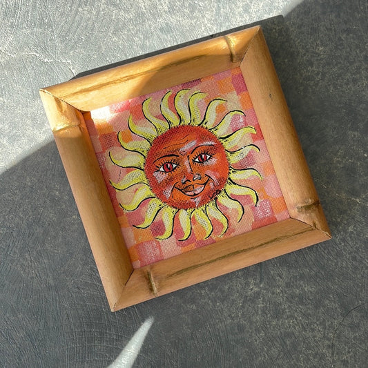 Sun wall art