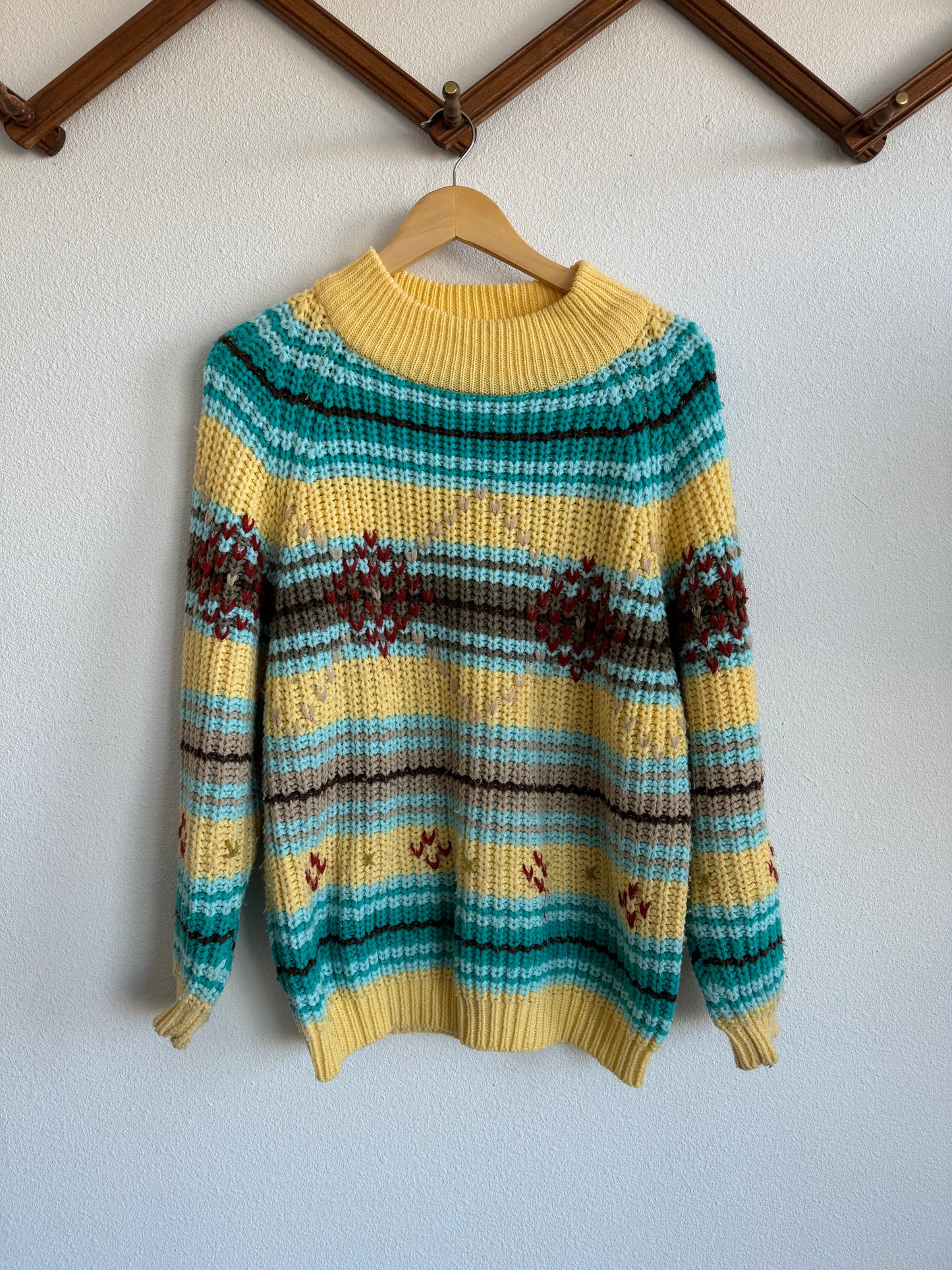 Vintage Southwestern Knit Sz M / L