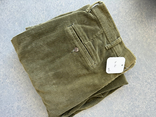 Vintage olive green cords Sz 36