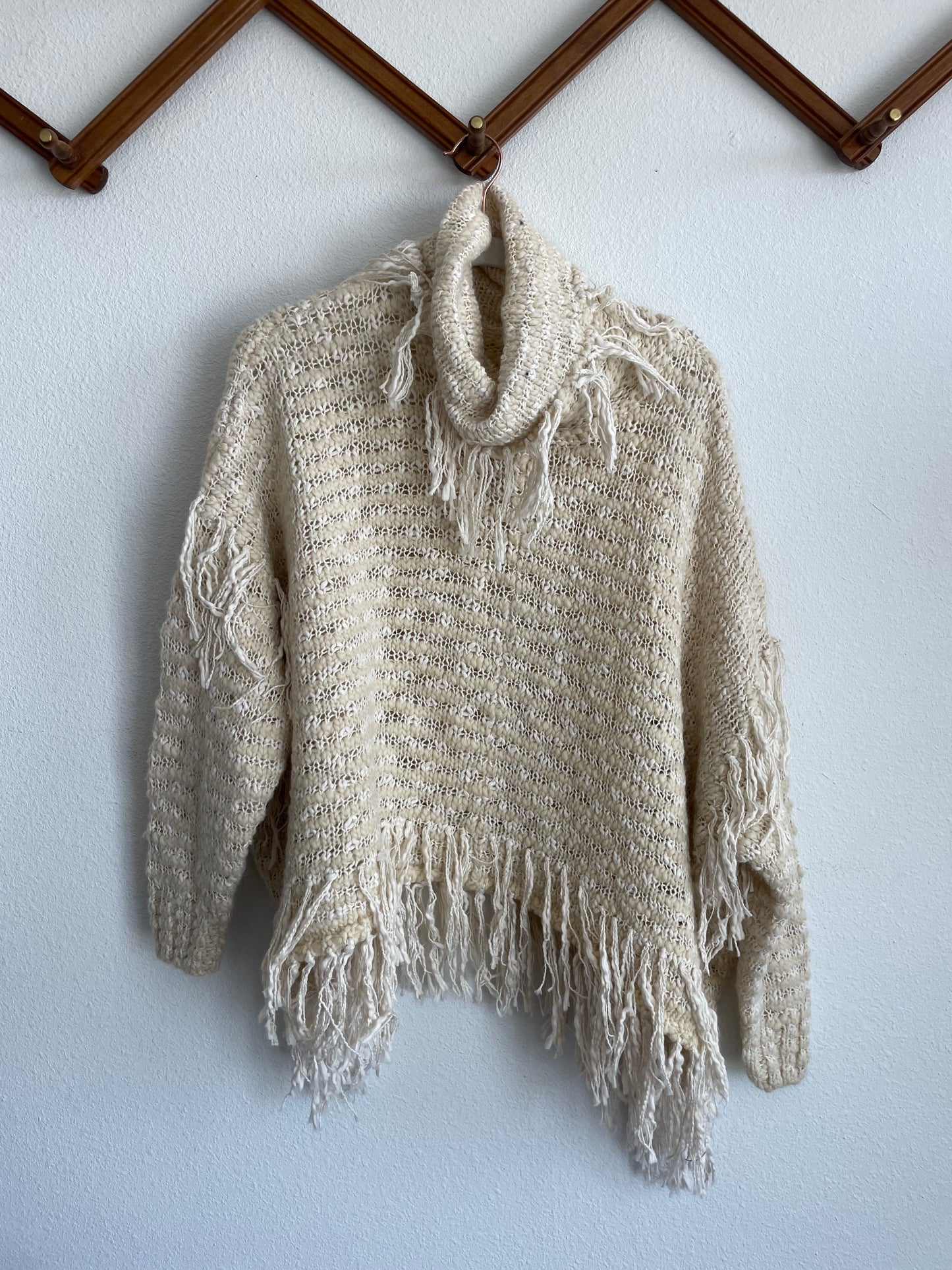 Spell & Gypsy fringe sweater Sz S - L