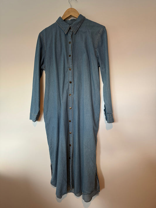 Denim Duster Sz L