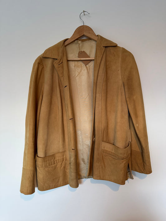 Vintage Leather Jacket AS IS Sz S-M