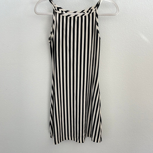 80s stripe mini dress Sz S