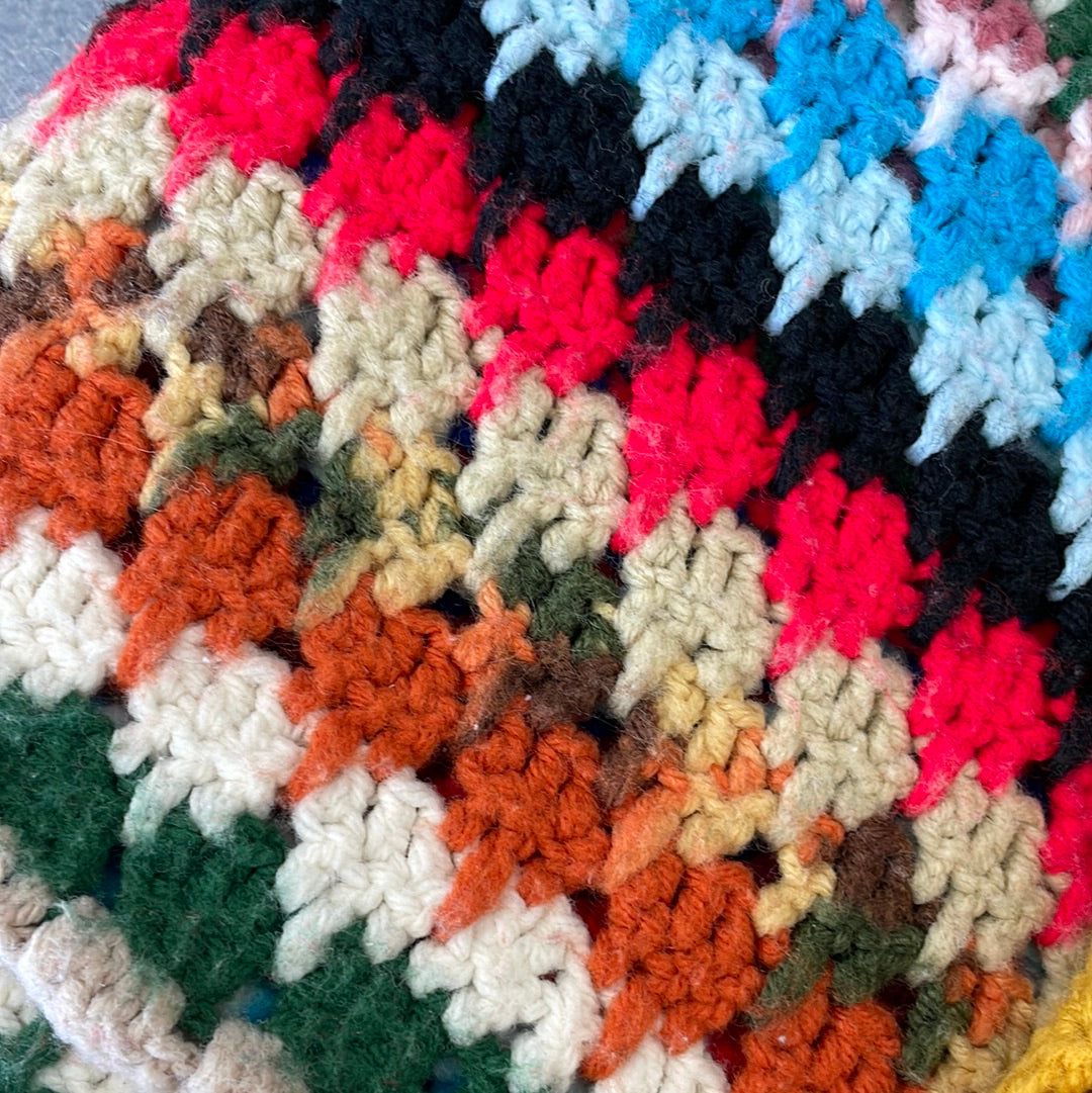 Vintage rainbow Afghan